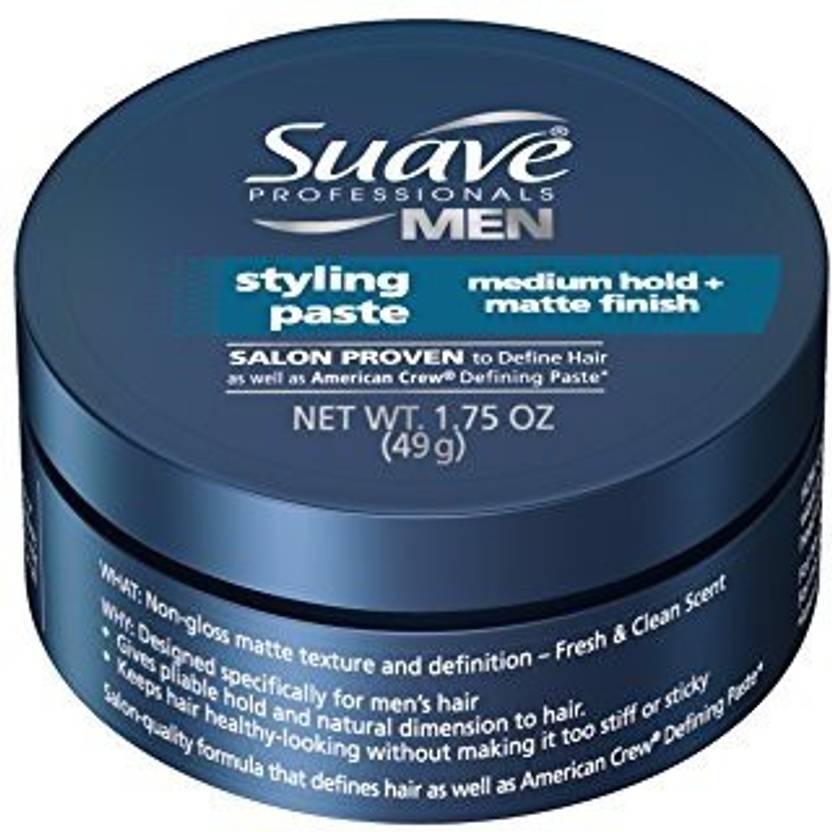 Suave Professionals Men Styling Paste Medium Hold Matte Finish