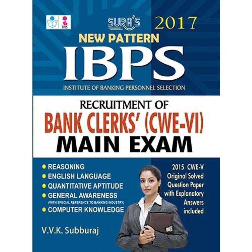 IBPS Recruitment of Bank Clerks CWE VI Main Exam Study Material Books