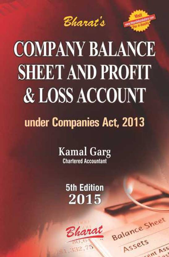 company balance sheet and profit loss account buy company balance