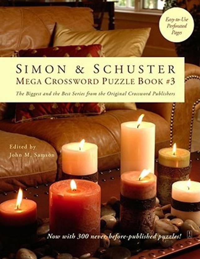 Simon Schuster Mega Crossword Puzzle Book 03 Simon - 