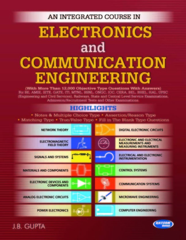 Integrated Course In Electronics And Communication Engineering: Buy ...