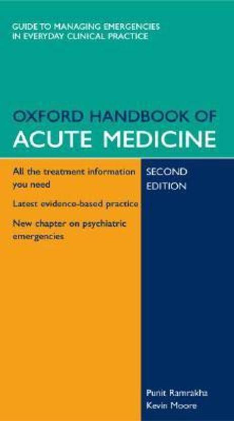 Oxford Handbook Of Acute Medicine 2e Book And Pda Pack - 