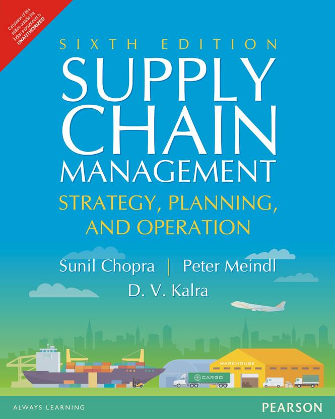 Supply Chain Management Sunil Chopra 7th Edition Solutions P