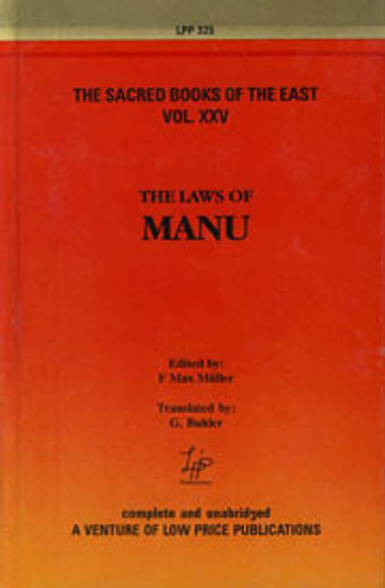 laws of manu translated