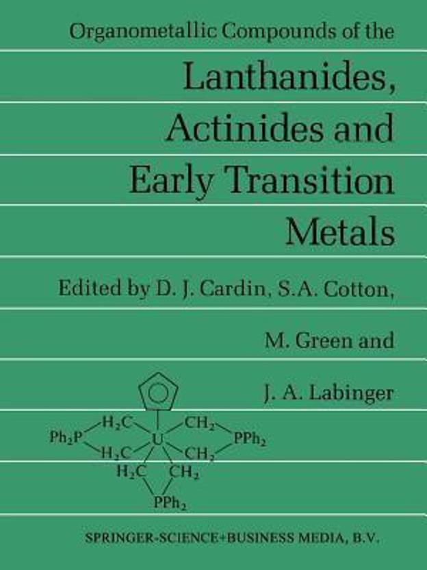 Organometallic Compounds Of The Lanthanides Actinides And