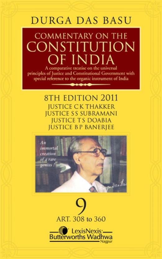 Bharat Ka samvidhan book pdf in Hindi by D D Bashu
