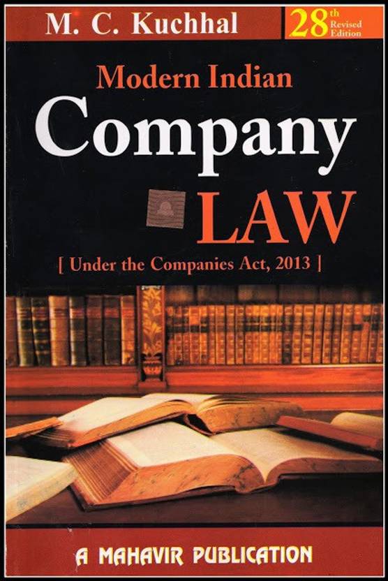 Modern Indian Company Law Buy Modern Indian Company Law by M.C