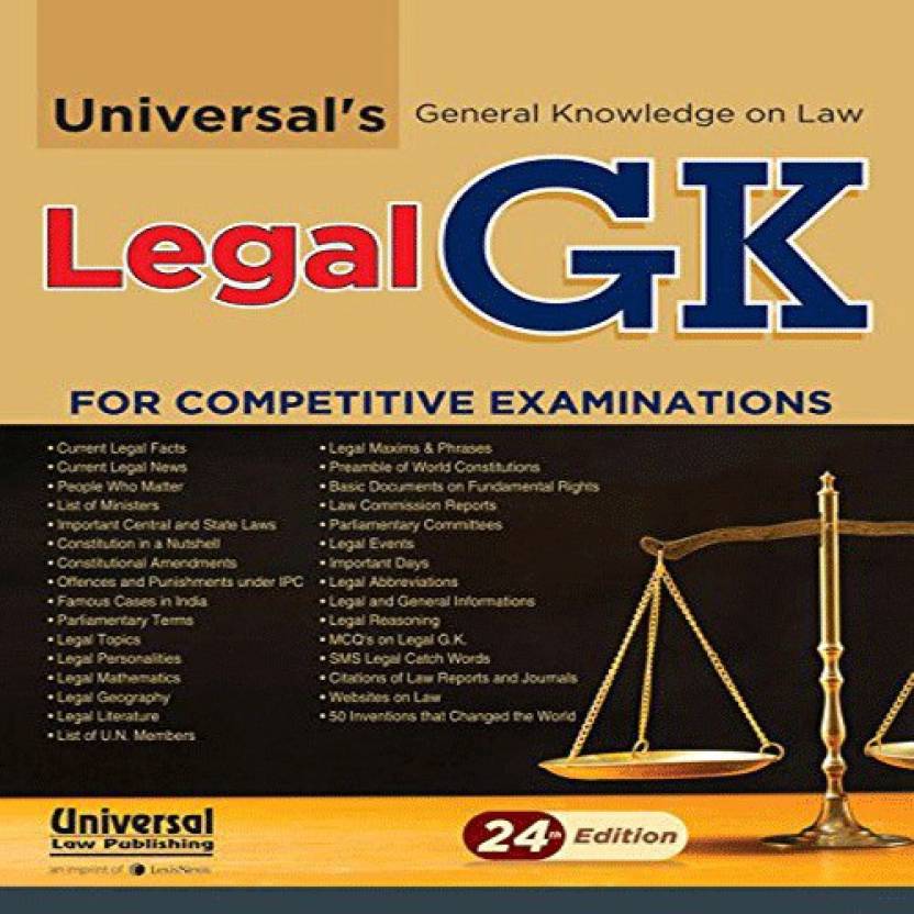 General Knowledge On Law Legal Gk For Competitive Examinations