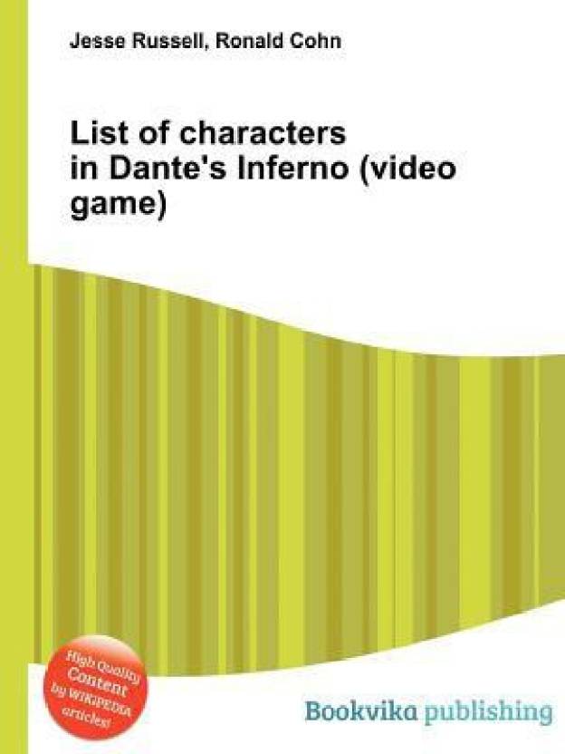 dantes inferno character list