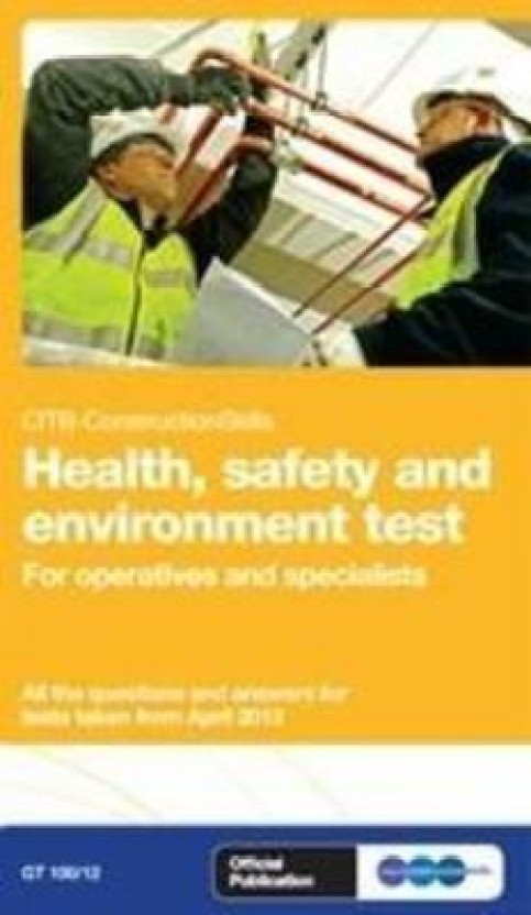 CITB-CONSTRUCTIONSKILLS HEALTH SAFETY AND ENVIRONMENT TEST PDF
