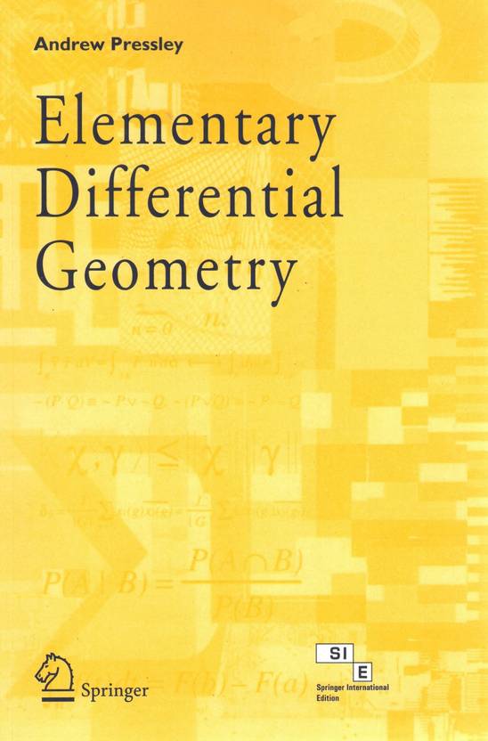 Elementary Differential Geometry 01 Edition Buy Elementary