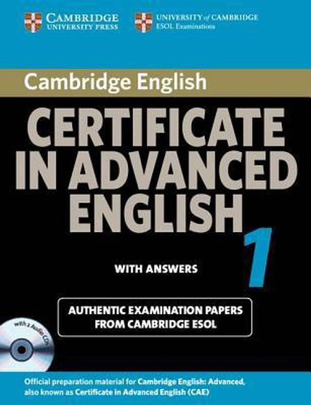 Cambridge Certificate In Advanced English 1 For Updated Exam - 