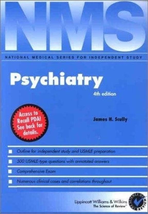 Nms Psychiatry Book With Any Pda 4th Revised Edition - 