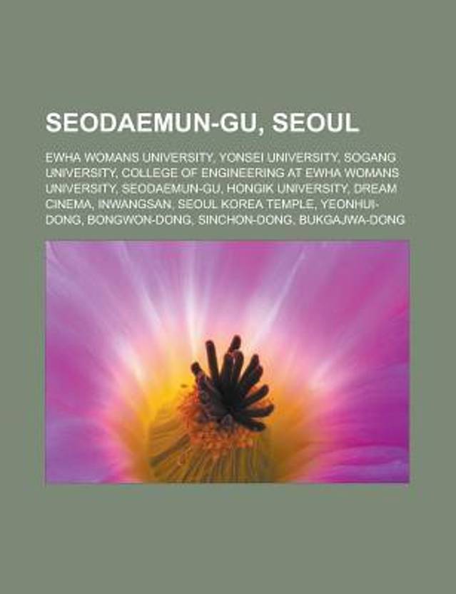 Seodaemun Gu Seoul Ewha Womans University Yonsei University
