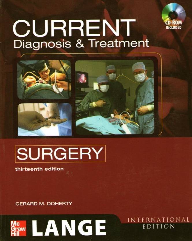 Current Diagnosis And Treatment Surgery With Cd Rom 13th - 