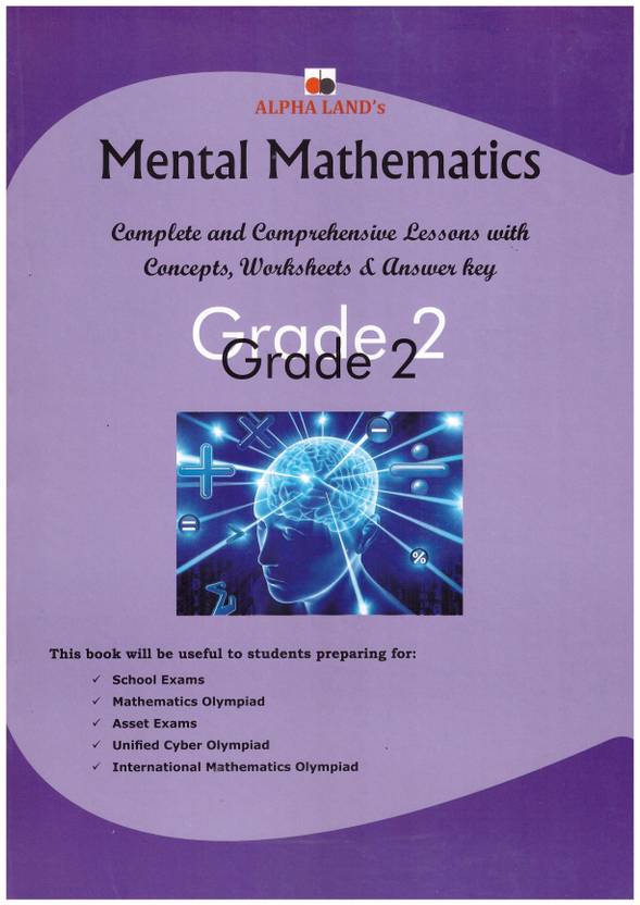Mental Mathematics Grade 2 Complete And Comprehensive Lessons With 