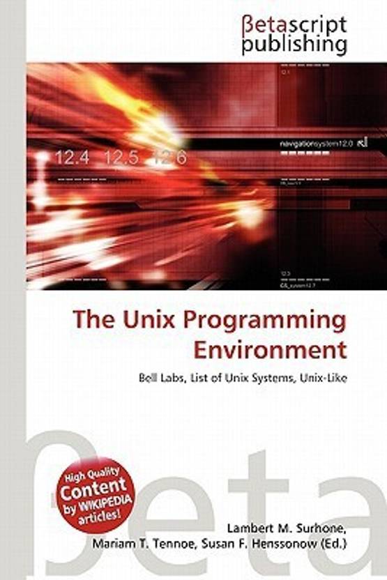 The Unix Programming Environment Buy The Unix Programming - 