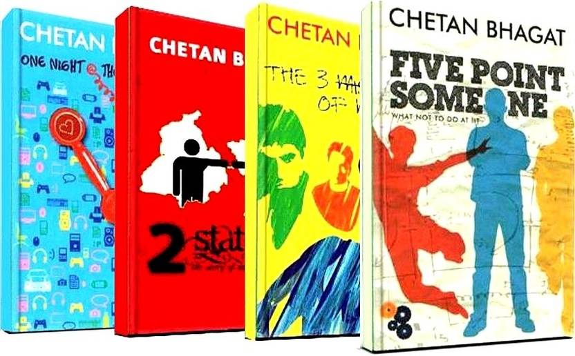 Chetan Bhagat Combo Of 4 Books Buy Chetan Bhagat Combo Of 4 Books by