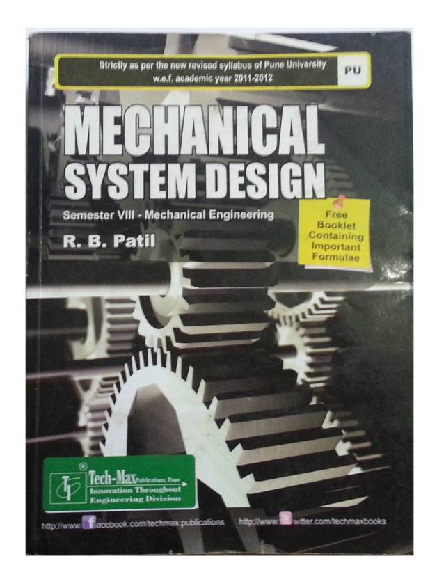 Mechanical System Design Book