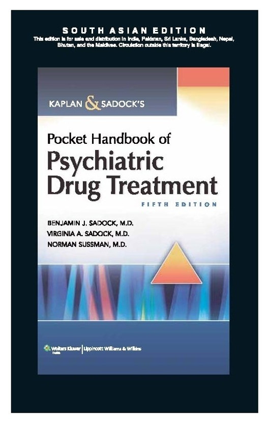 KAPLAN SADOCK POCKET HANDBOOK OF PSYCHIATRIC DRUG TREATMENT PDF