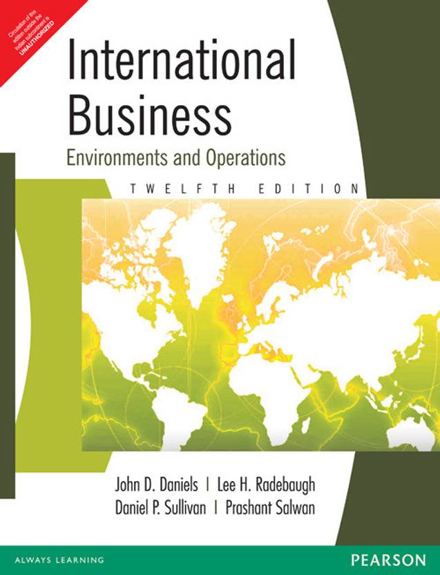 International Business Environments And Operations 12th