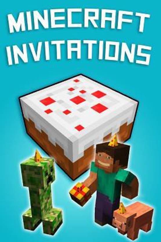 minecraft invitations buy minecraft invitations by handbooks