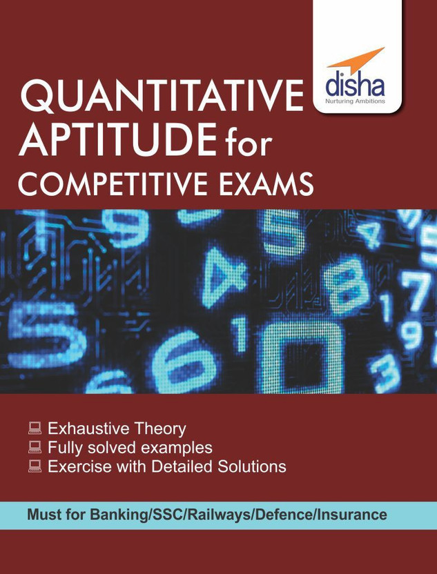 Quantitative Quantitative Aptitude for Competitive Exams - Ssc/ Banking/ Railways/ Defense/ Insurance(English, Paperback, unknown) - Flipkart Deal