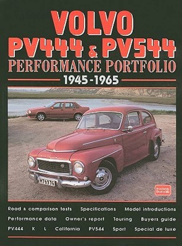 Volvo Pv444 And Pv544 Performance Portfolio 1945 1965 Brooklands