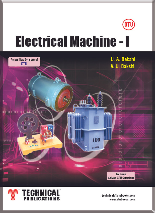 ELECTRICAL MACHINES I BY U A BAKSHI A BAKSHI PDF