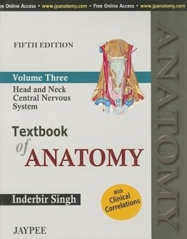 Color Atlas and Textbook Of Human Anatomy Vol 3: Head and Neck, Central Nervous System, 5th Edition (2011) by Werner Kahle, Michael Frotscher