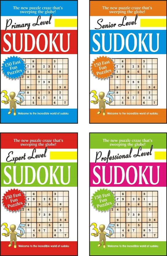 150 Sudoku Puzzles (Set of 4 Books): Buy 150 Sudoku Puzzles (Set of 4