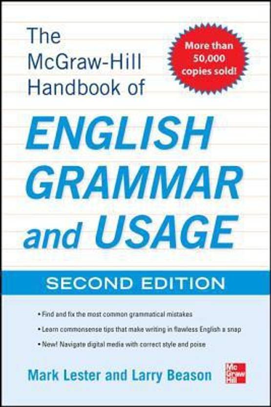 The Mcgraw Hill Handbook Of English Grammar And Usage Buy The