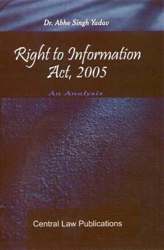 right to information act in india year