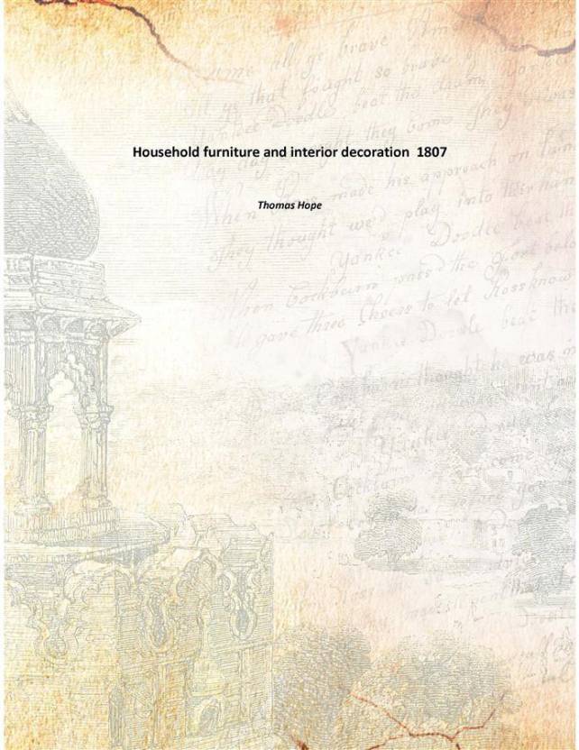 Household Furniture And Interior Decoration 1807 Buy