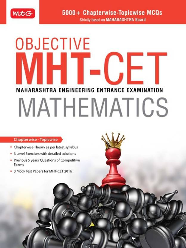 Mht Cet Chapterwise Questions Pdf Free Download Objective MHT-CET Mathematics - 5500+ Chapterwise - Topicwise MCQs: Buy