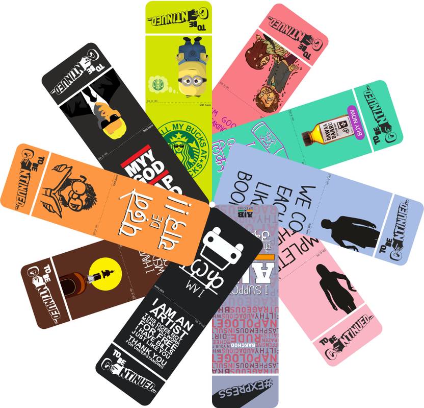 To Be Continued Pack Of 10 4 Laminated Paper Bookmark Price In