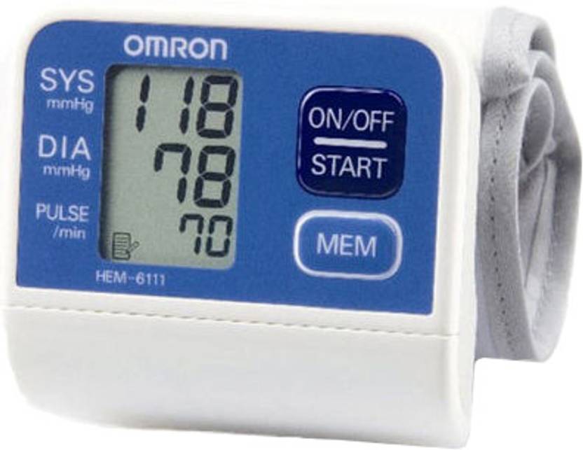 OMRON HEM 6111 Wrist Bp Monitor OMRON Flipkart