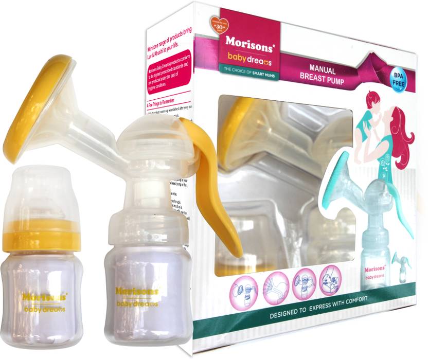 Baby Dreams Breast Pump  - Manual (Yellow) 