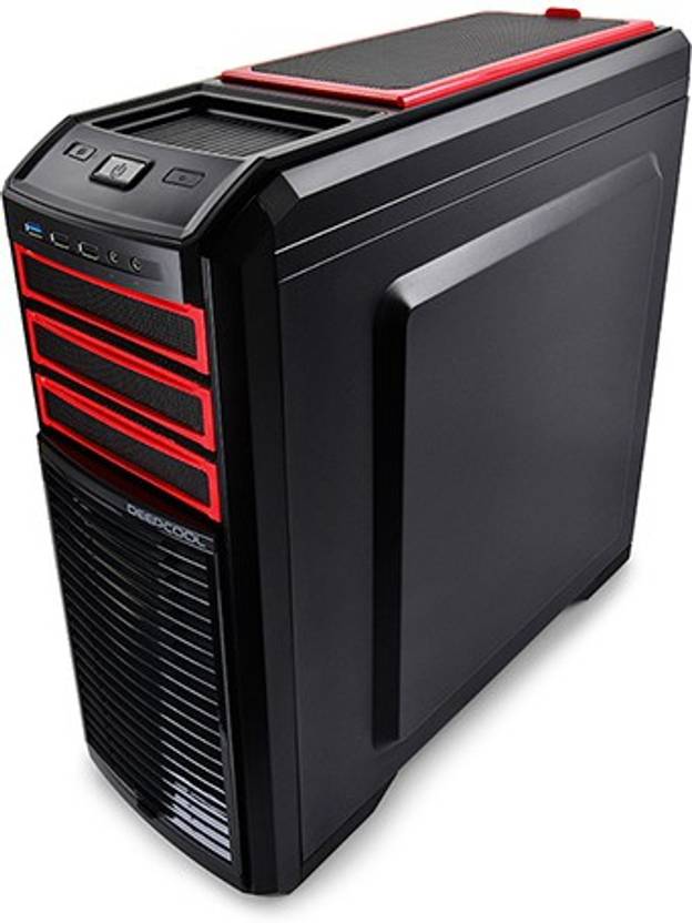 Deepcool Kendomen Red Mid Tower Cabinet Deepcool Flipkart Com