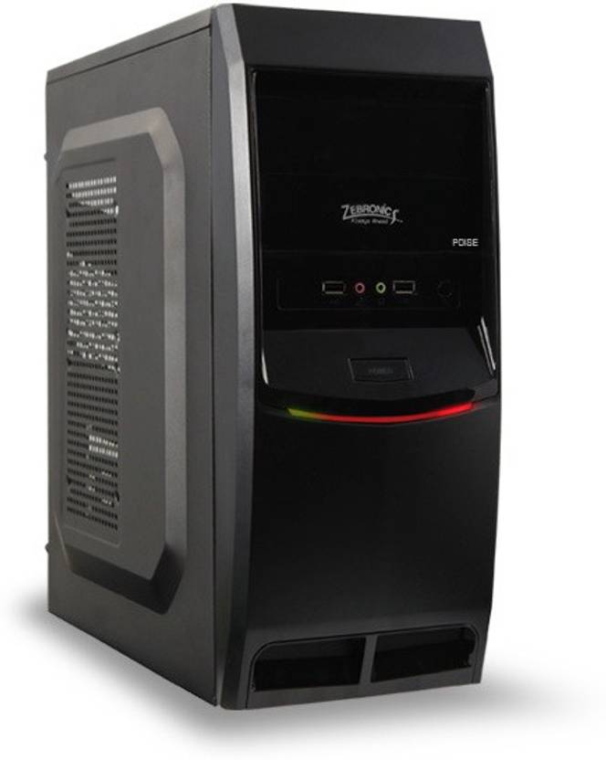 Zebronics Poise Cabinet Without Smps Full Tower Cabinet