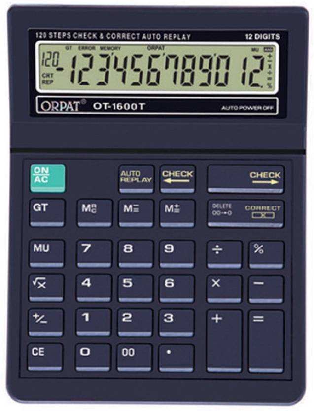 ORPAT OT1600T Basic Calculator Basic