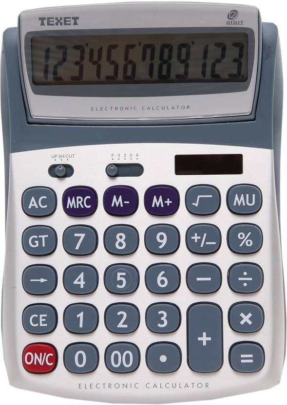 Texet Sc812D(Grey) Basic Calculator Basic