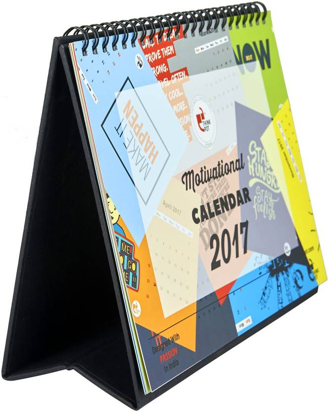 Thinkpot 2017 Motivational Desk Calendar 8 X 6 2017 Table