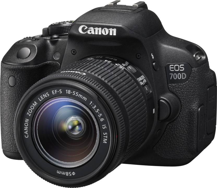 Canon EOS 700D DSLR Camera (Body with EF S18 - 55 mm IS II and EF S55 - 250 mm IS II)