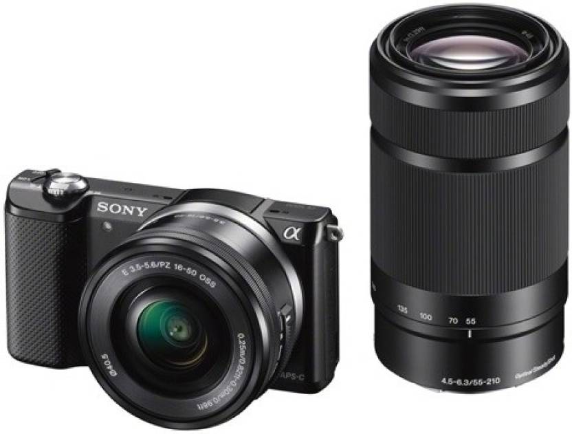Flipkart.com | Buy SONY ILCE-5000Y with SELP1650 & SEL55210 Lens