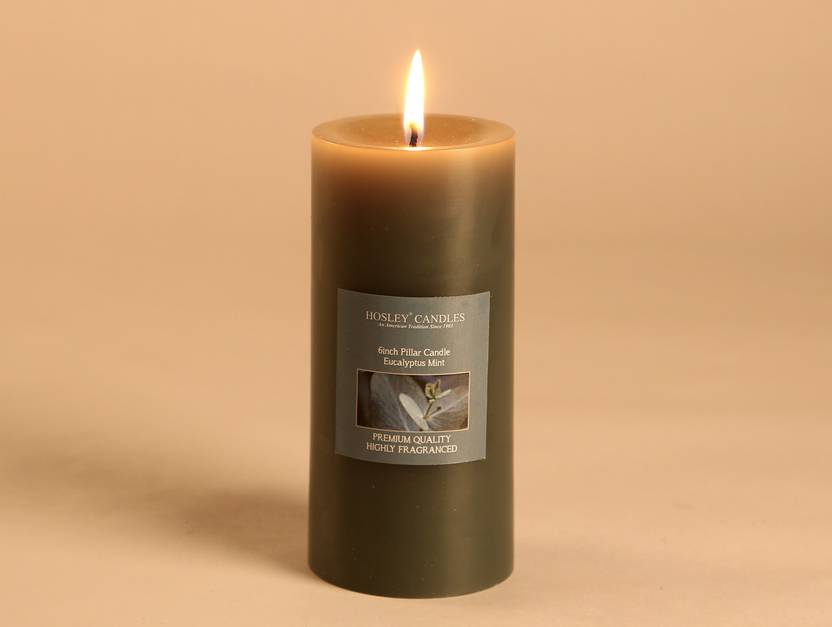 Hosley Eucalyptus Mint 6 Inch Pillar Candle Price In India Hosley Eucalyptus Mint 6 Inch Pillar Candle