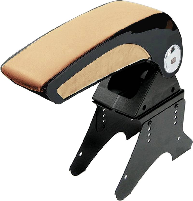 KOZDIKO Premium Quality Beige Chrome Car Arm Rest Console Honda Amaze