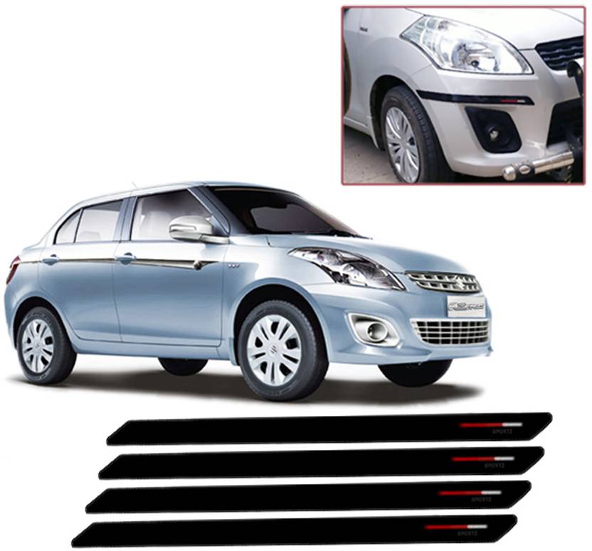 AUTO PEARL Premium Quality Car Bumper Protector For Maruti Suzuki Swift