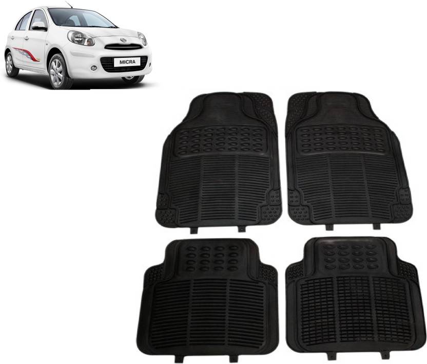 Car Fashion Rubber Standard Mat For Nissan Micra Price in India Buy