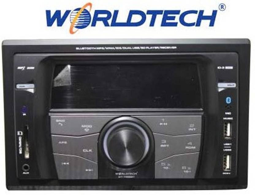 Worldtech WT7555BT Car Stereo Price in India Buy Worldtech WT7555BT Car Stereo online at